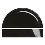 CAVN STONE TAPAS DISH 16.5X5CM BLACK GLOSSY
