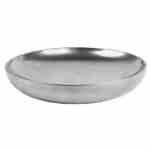 VINTAGE SNOW GREY BOWL DOUBLE WALL DEEP COUP 18X4.5CM ST/STEEL 18/10