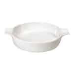 SIDERS IVORY BOWL ROUND WITH HANDLES 11.4X14.4X2.7CM PORCELAIN ESPIEL
