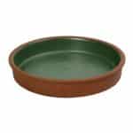 AIDA STONEWARE OVEN BOWL GREEN 21X4CM ESPIEL - DISCONTINUED