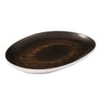 LE COQ PORCELAIN RUSTY NARROW OVAL TRAY 42X27CM - DISCONTINUED