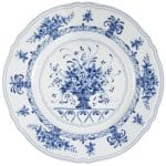LE COQ PORCELAIN NEOS ANTHIROS BLUE DESSERT PLATE 20.5CM - DISCONTINUED