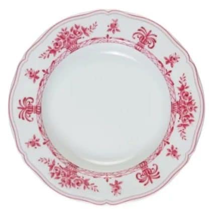 LE COQ PORCELAIN NEOS ANTHIROS TYRIAN PURPLE DEEP PLATE 23X4CM -DISCONTINUED