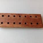 WOOD IROCO 33X13X2CM 8MM HOLE UNIQUE