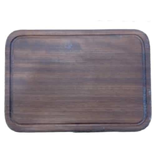 CRO-UNI-567.jpg WOOD IROCO 35X25X2CM ROUND CORNERS UNIQUE - Image 1