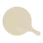 PIZZA MARI WOOD ROUND WITH HANDLE 35CM X12MM ORA - UNIQUE