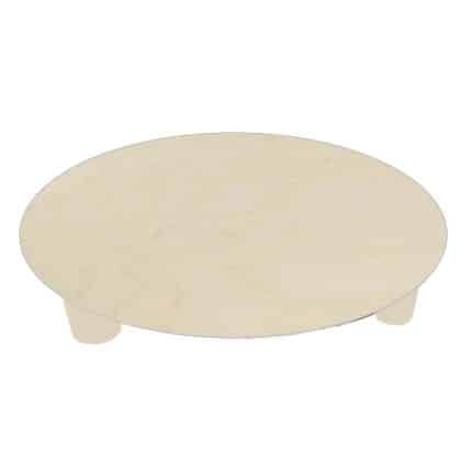 PIZZA  MARI WOOD STAND 30X18CM X12MM ORA - UNIQUE