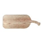 WOOD OAK BOARD 40X20X2CM WITH HANDLE 13CM UNIQUE