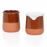 YOGURT CERAMIC CURD POT 7X8CM 15CL 35PCS 100 CHEF BY ORDER