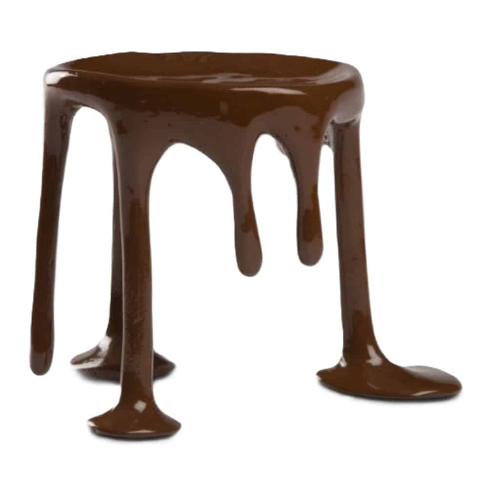 CUL-100-300-0002.jpg 100 CHEF CHOCOLATE PLATE 10X12CM SPAIN - BY ORDER - Image 1