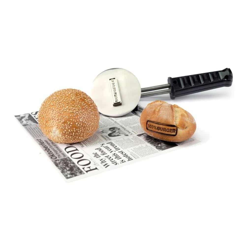 CUL-100-800-0004.jpg BY ORDER 100 CHEF BURGER MARKER 6X6CM ELECTRIC 230V - Image 1