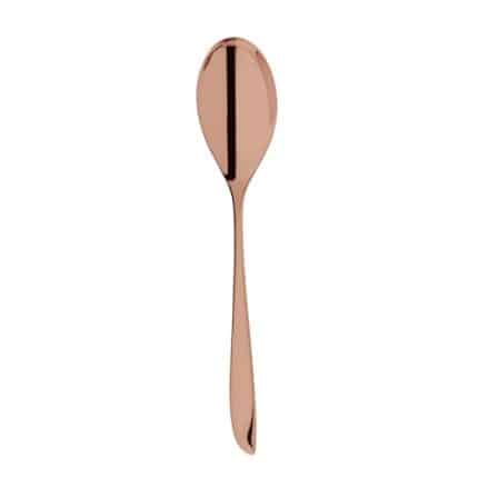 FEEL PVD COPPER DESSERT SPOON 1PC INOX 18-10 ARTHUR-KRUPP SAMBONET ITALY - BY ORDER