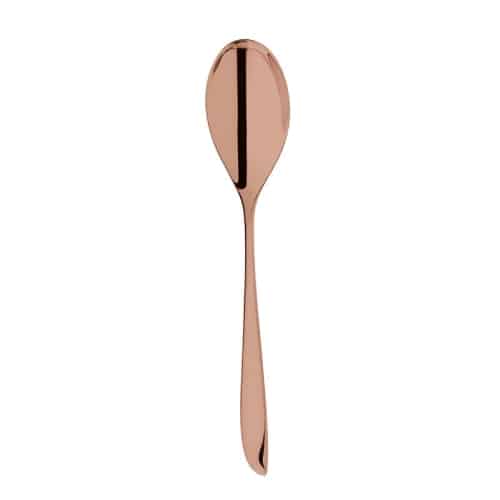 CUT-ART-62821C25.jpg FEEL PVD COPPER DESSERT SPOON 1PC INOX 18-10 ARTHUR-KRUPP SAMBONET ITALY - BY ORDER - Image 1