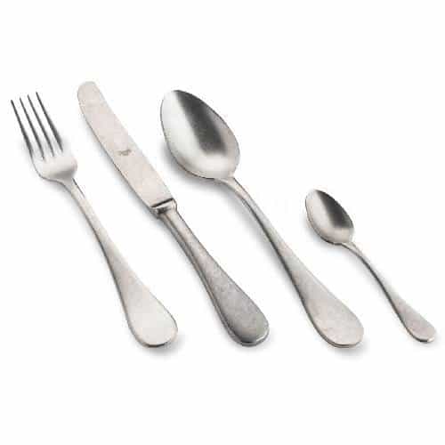 CUT-MEP-10201121.jpg MICHELANGELO 20-21 TABLE FISH FORK 3MM 18/10 MEPRA ITALY - Image 1