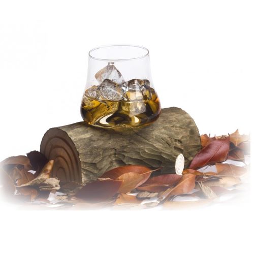 GLA-100-160-0121.jpg 100 CHEF WOOD TRUNK GLASS 35CL SPAIN - Image 1