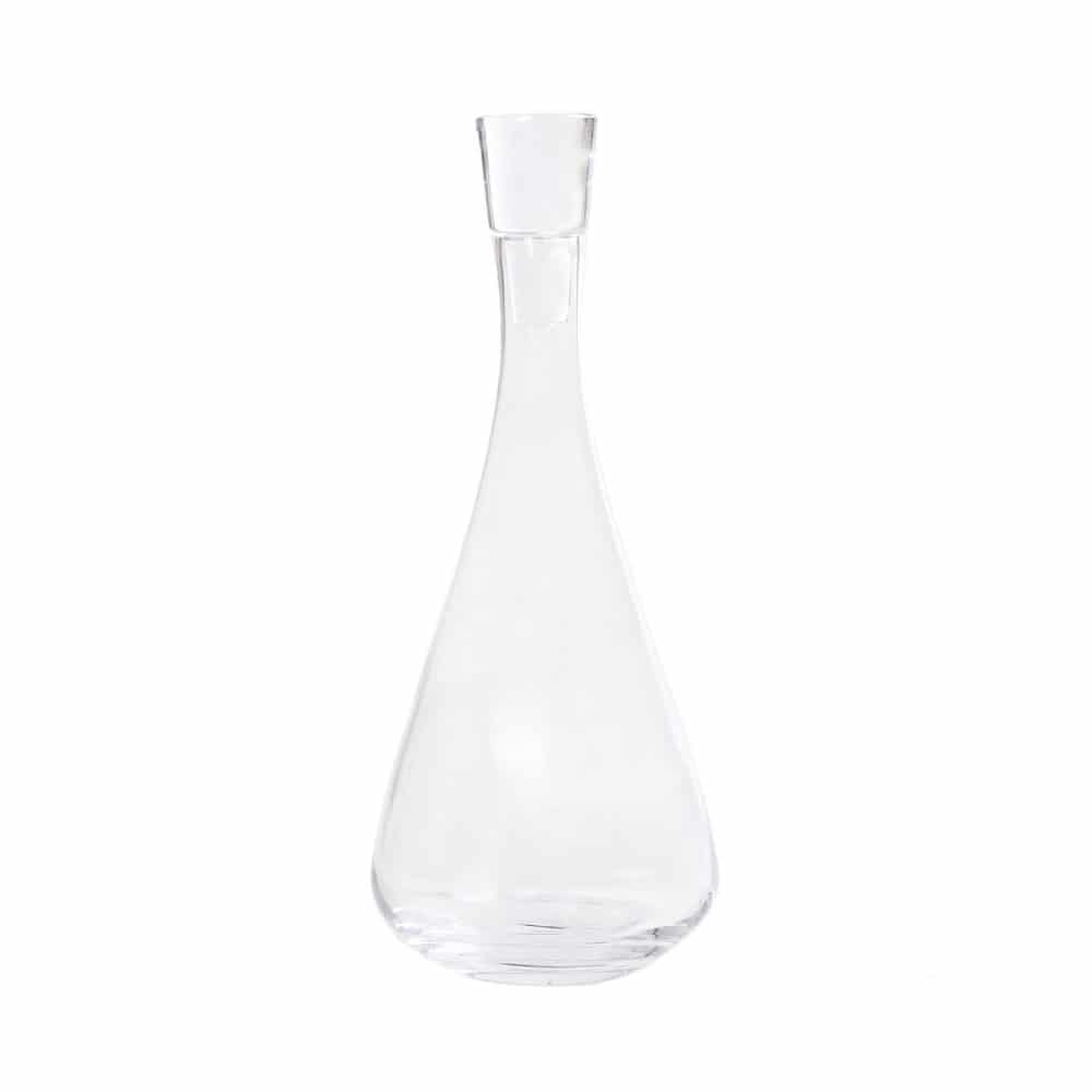 GLA-ESP-ORT205.jpg DECANTER BOTTLE WINE GLASS 1.35L WITH INOX LID ESPIEL - DISCONTINUED - Image 1