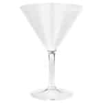 POOL GLASS POLYCARBONATE  MARTINI 24CL UNIQUE SAR