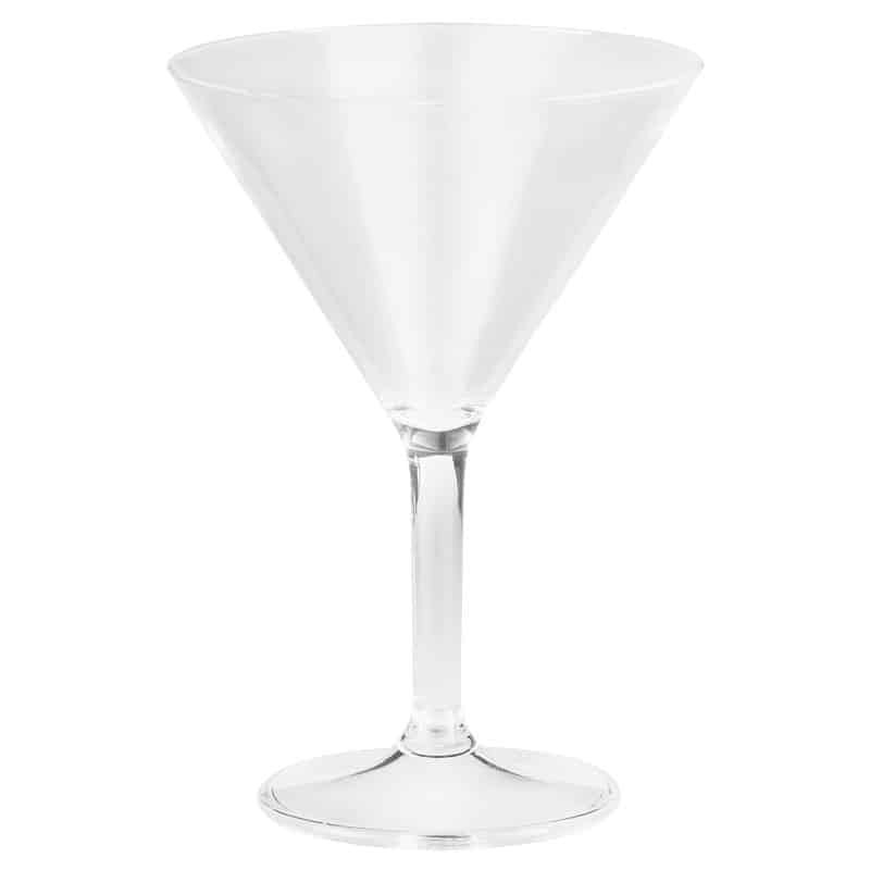 GLA-PAD-44940-11.jpg POOL GLASS POLYCARBONATE MARTINI 24CL UNIQUE SAR - Image 1