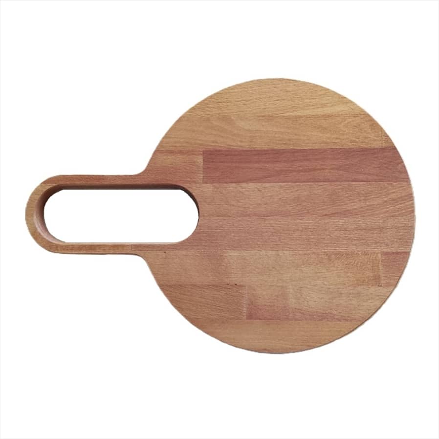 HOT-ORA-01-1002.jpg CREATION WOOD BEECH ROUND 35X45CM ORA - Image 1