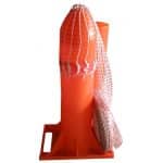 BUTCHER PLASTIC TUBE 11CM FOR MEAT NET FILLING ORANGE ITALY - BY ORDER