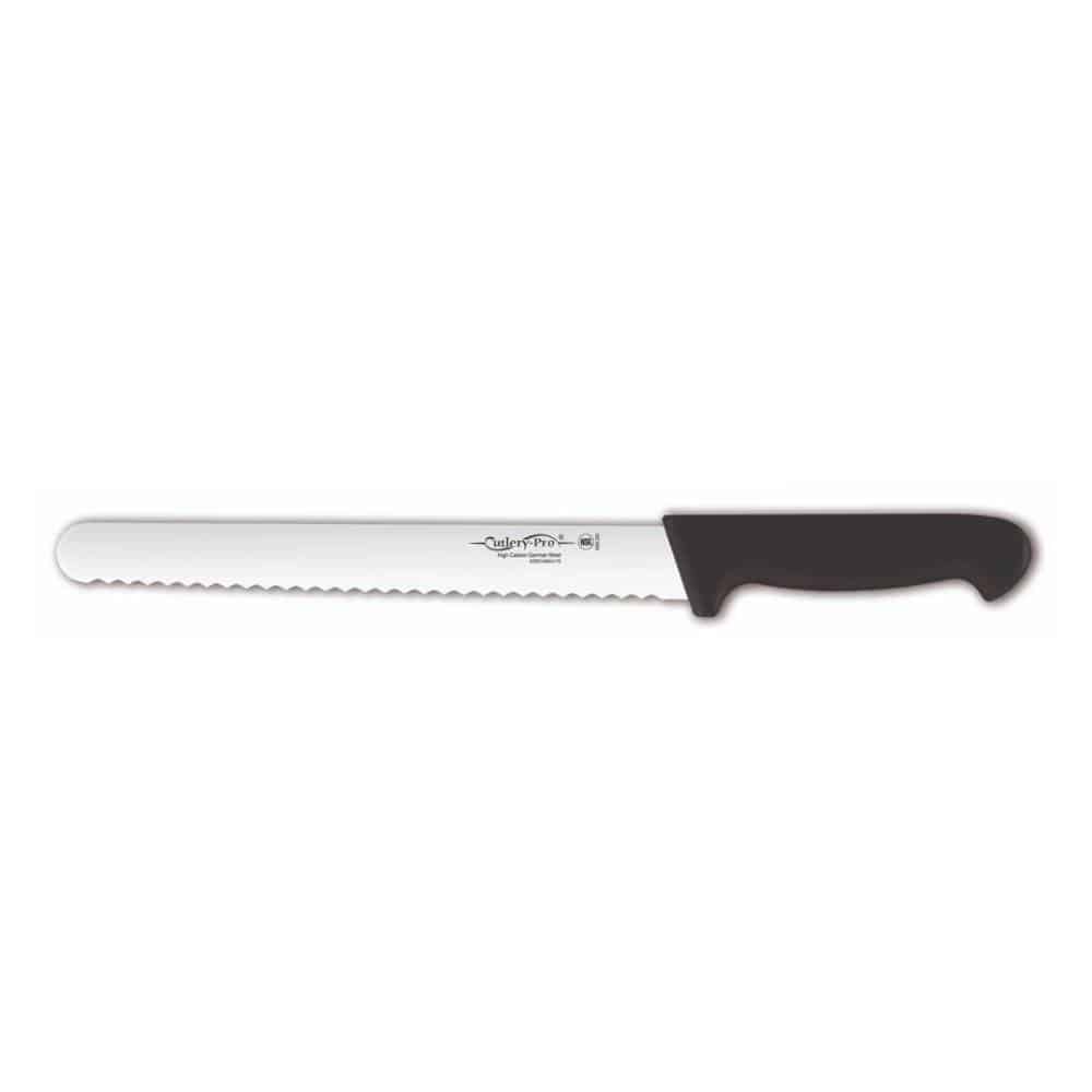 KAK-GTS-39-386730.jpg PROFESSIONAL BREAD KNIFE SERRATED 30CM BLACK GTSA - BY ORDER - Image 1