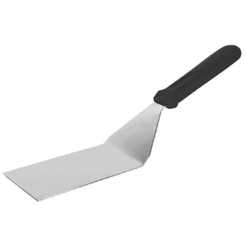KAK-GTS-39-7580.jpg DISCONTINUED - KITCHEN SPATULA TURNER BURGER 12.5X7.5CM BLACK HANDLE - Image 1
