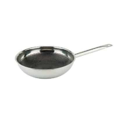 WOK 5 PLY NON STICK ANTI SCRATCH 28CM ST/STEEL ILSA ITALY