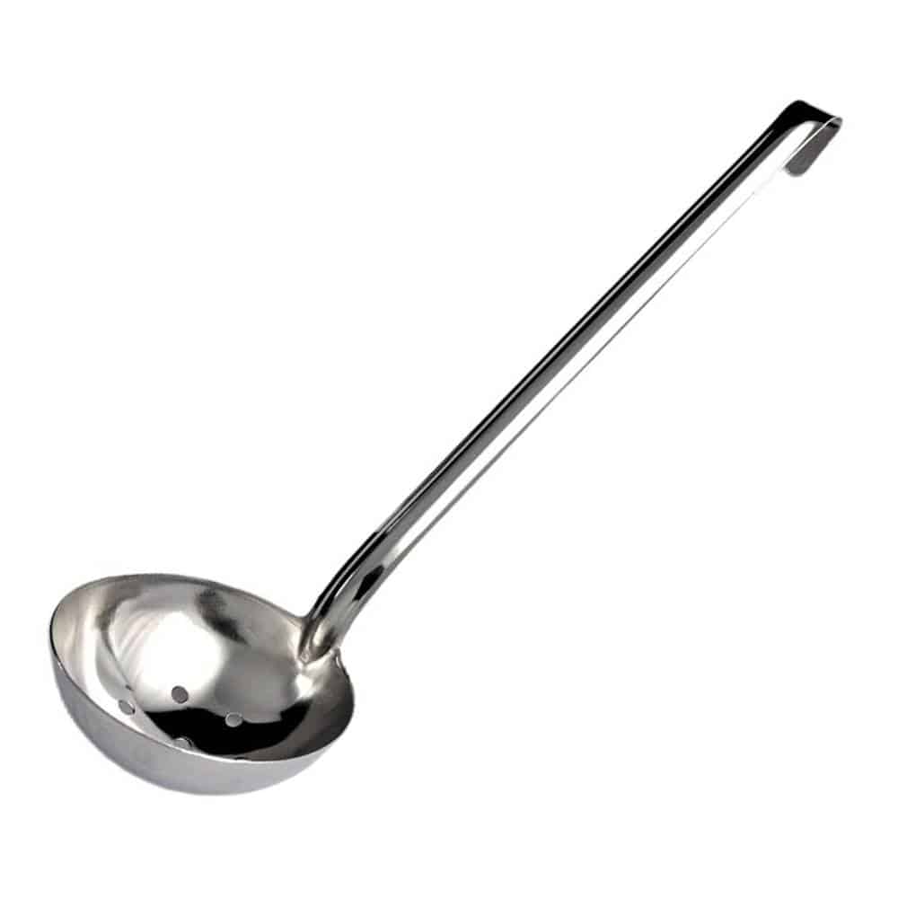 KAK-SVA-7270.jpg KITCHEN LADLE PERFORATE RESTAURANT LINE 09CM S/S 304 - Image 1