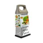 GRATER MEDIUM 4WAY ST/STEEL SOFT HANDLE SVANERA ITALY