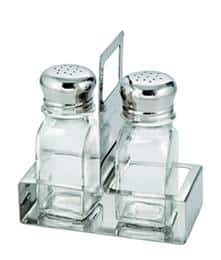 M020000.jpg BY ORDER SALT AND PEPPER SQUARE 2PIECES SET INOX N2 METANO - Image 1