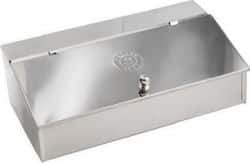 M270001.jpg COFFEE OR SMALL CUTLERY BOX MEDIUM 3 CASES 28X15X9CM INOX METANO - Image 1