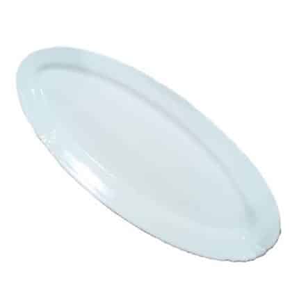PORCELAIN MELODY OVAL FISH DISH 65X26CM PORTUGAL