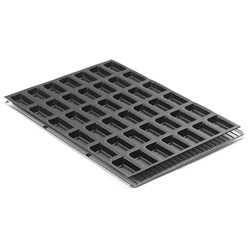 PBP-DEM-FP-47740127.jpg SILICONE MOLD LINGOTS 60X40CM 100PC 42X22MM FLEXIPAN FRANCE - Image 1