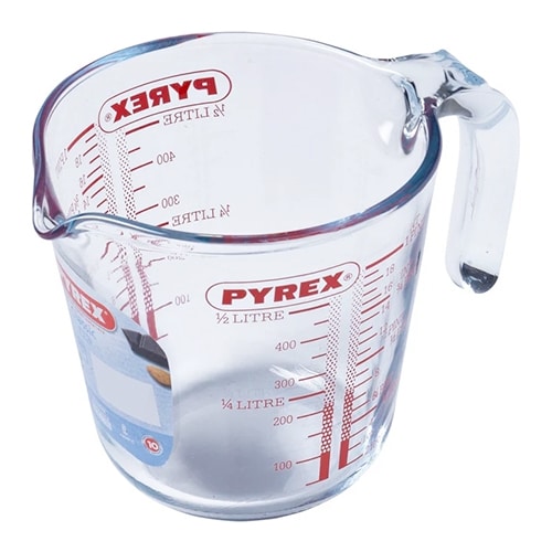 PBP-MAL-01797.jpg MEASURING JUG RYREX GLASS 50CL BY ORDER - Image 1