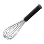 WHISK-FOUET FIBERGLASS HANDLE 30CM INOX 2MM 304