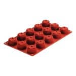 PASTRY SILICONE ROSES 30x17.5x2CM NOVATEX
