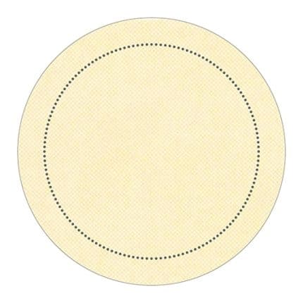 COASTER WITH LOGO ROUND THE LUX CHAMPAGNE 10CM 100PCS BIT ITALY - CUSTOM ORDER moq 18000pcs