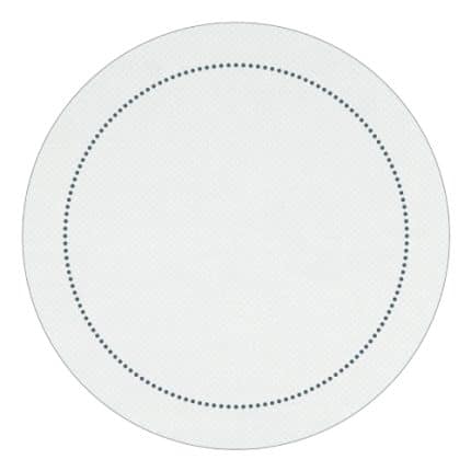 COASTER WITH LOGO ROUND THE LUX PURE WHITE 10CM 100PCS BIT ITALY - CUSTOM ORDER moq 18000pcs