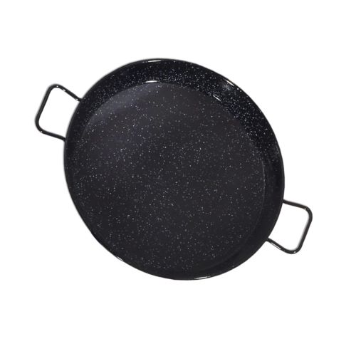 TAB-GAR-20230.jpg ENAMELLED PAELLA PAN 2HANDLES 30CM GARCIMA SPAIN - Image 1