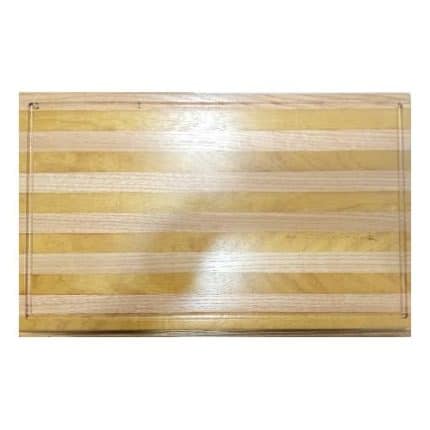 WOOD IROCO AND OAK BOARD 50X30X4CM UNIQUE