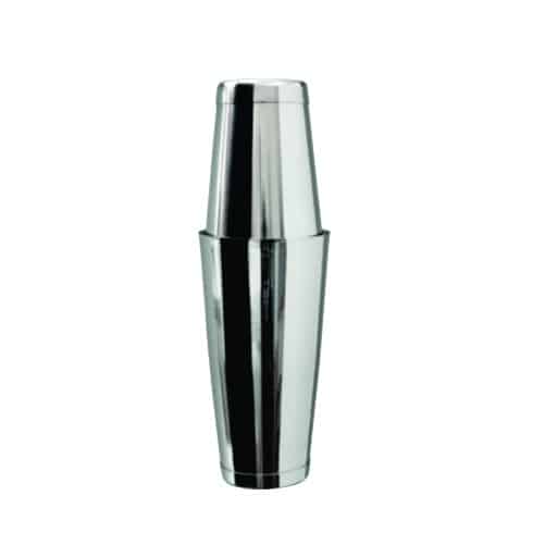 TIN02.jpg SPECIAL OFFER COCKTAIL SHAKER TIN/TIN S/S 18/10 THE BARS ITALY - Image 1