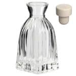 BAR BITTER DASH GLASS BOTTLE VINTAGE CONIC 10CL SET WITH TAP 2567 UNIQUE