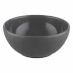 SANDSTONE UNI BLACK BOWL 12X5.5CM 36CL BAUSCHER GERMANY - BY ORDER