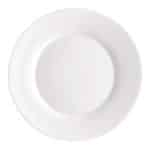 OPALINE TOLEDO PLATE FLAT WITH RIM 25CM TABLETOP - BY ORDER