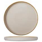 IVORY STEP PLATE 30CM TABLETOP - BY ORDER