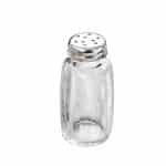 SALT OR PEPPER SHAKER ROUND BOTTLE INOX 18-10 LID TABLETOP