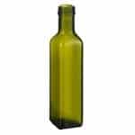 AQUA OIL OR VINEGAR BOTTLE GLASS FUME SQUARE MARASCA 25CL UNIQUE